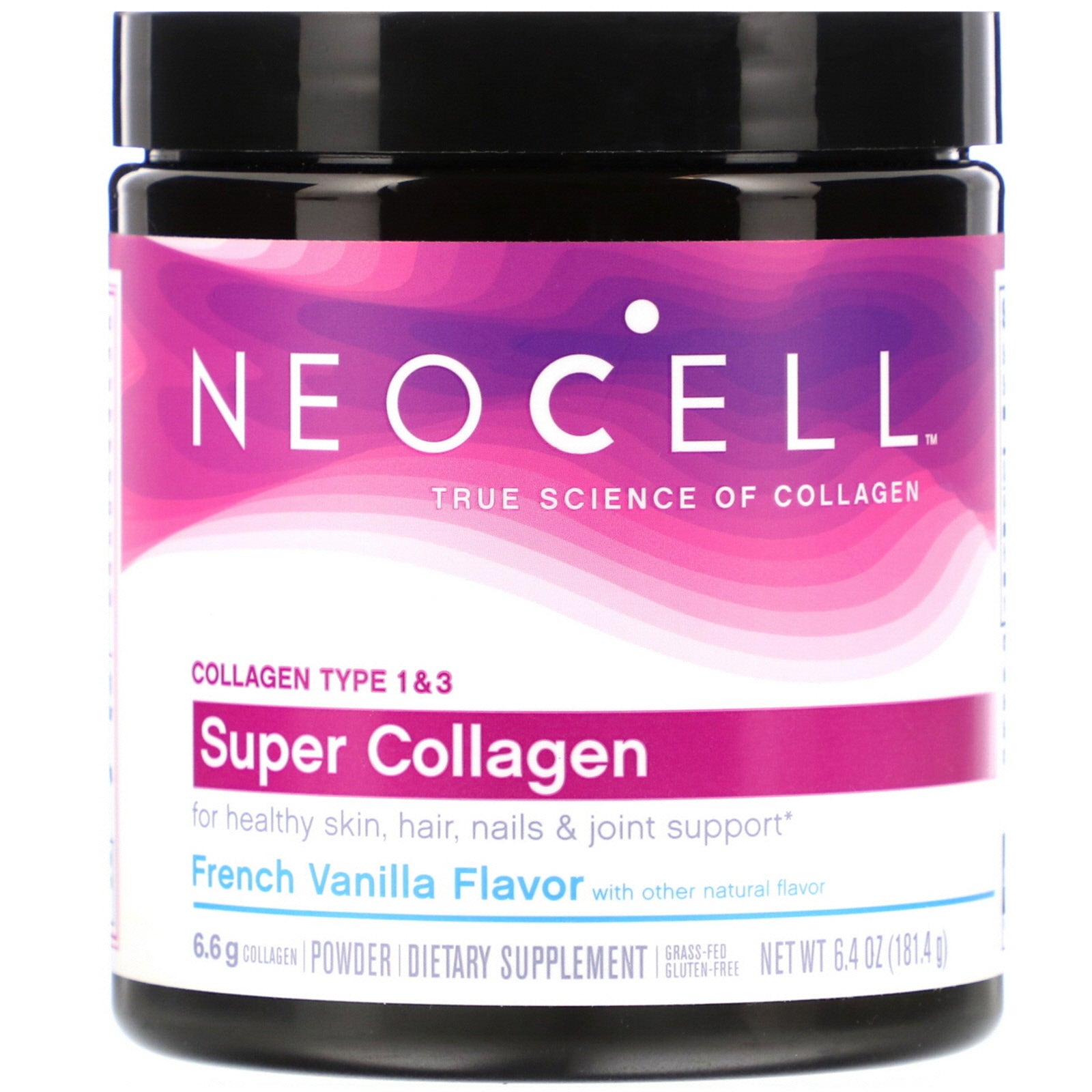 Neocell, Super Collagen, Collagen Type 1 & 3, French Vanilla