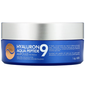 Medi-Peel, Hyaluron Peptide 9, Ampoule Eye Patch, Aqua