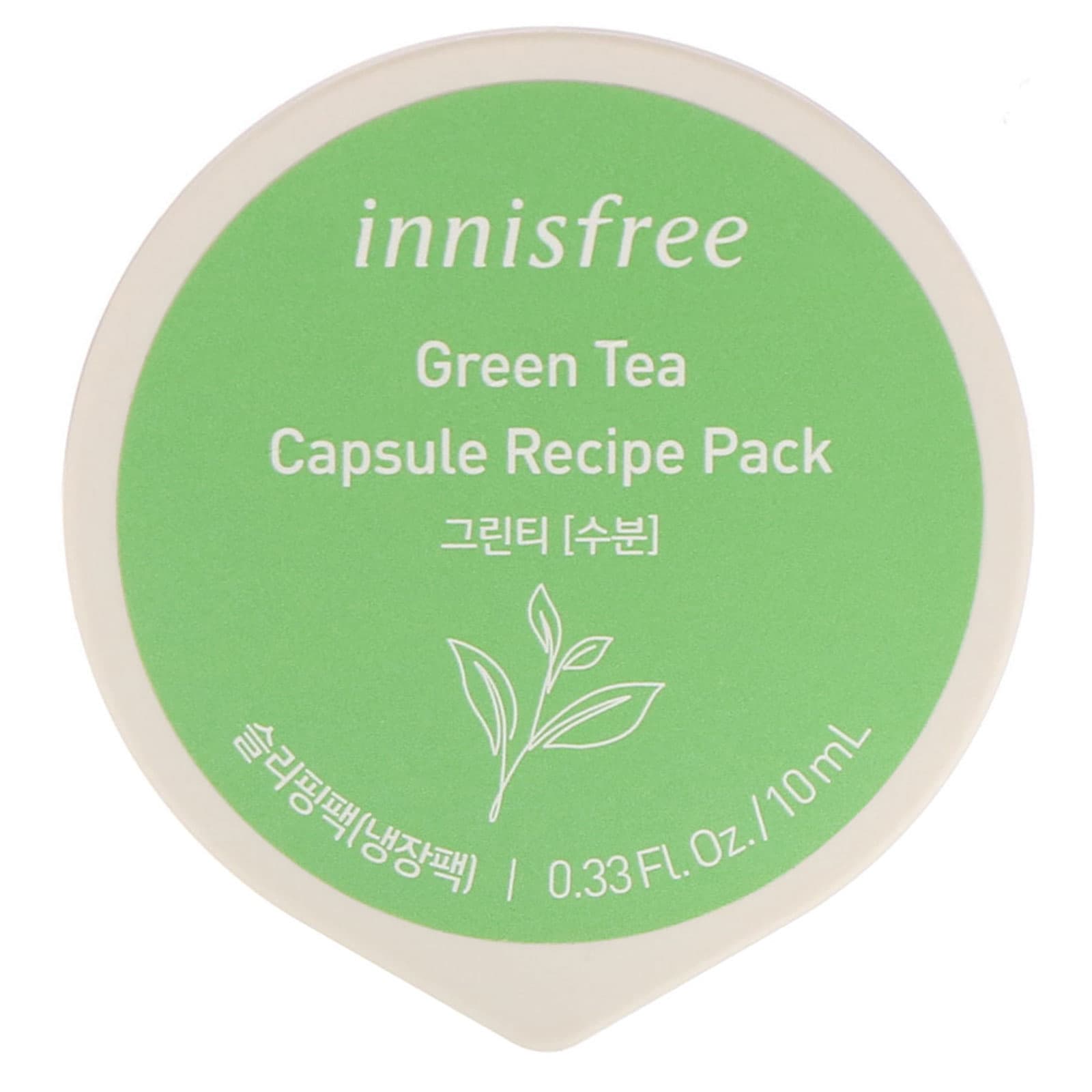 Innisfree, Capsule Recipe Pack, Green Tea (10 ml)