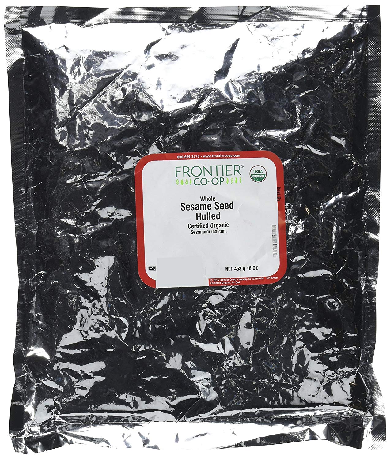 Herb Bulk Sesame Seeds Organic Hulled, It is a high quality healthy product By Frontier