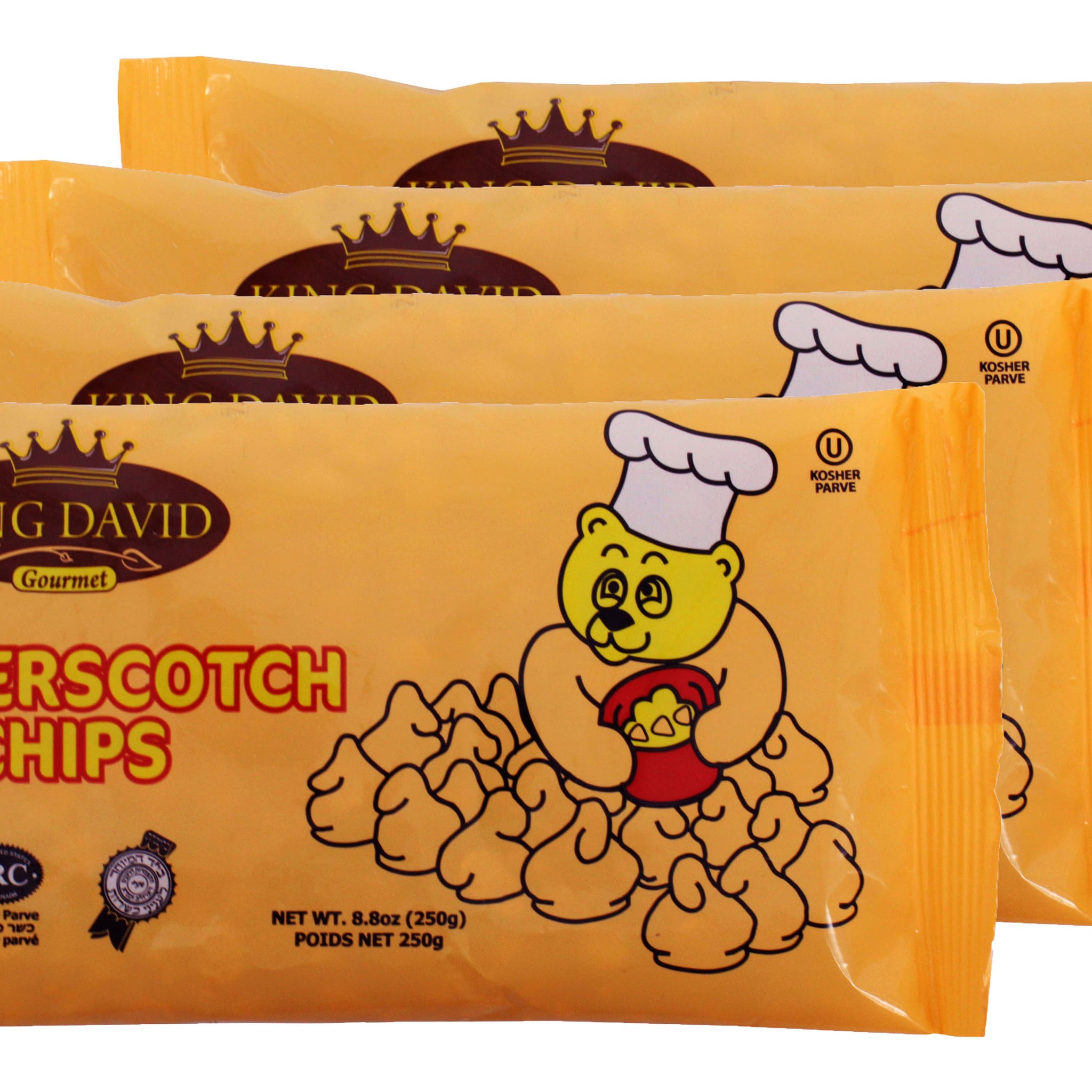 King David Vegan Butterscotch Chips Non-dairy Lactose Free Kosher  Ba