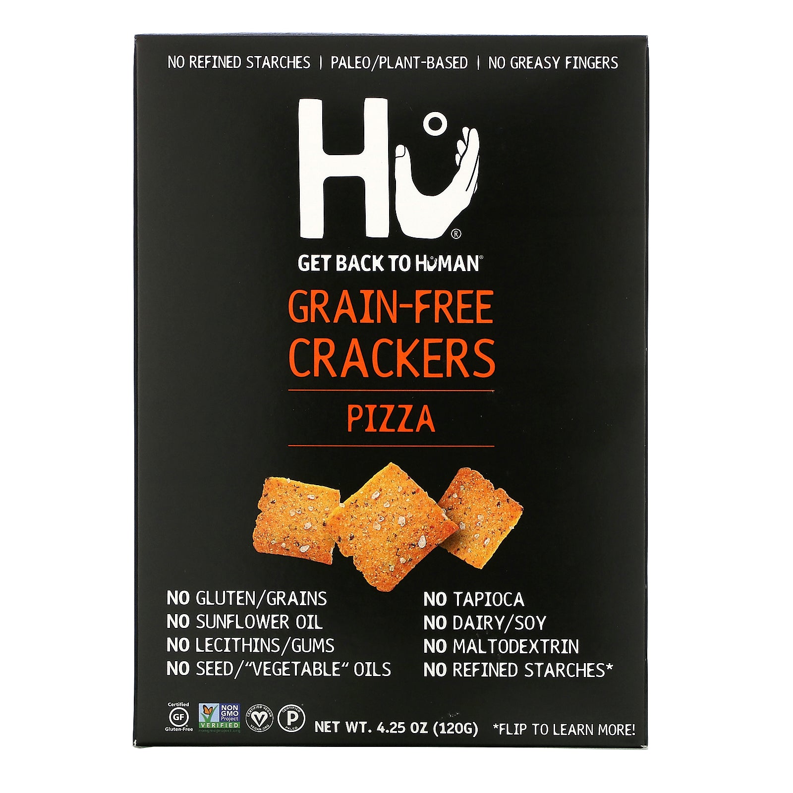 Hu Pizza Grain-Free Crackers