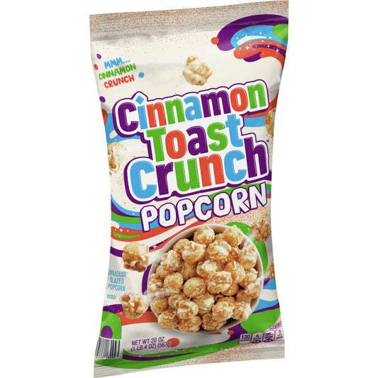 Cinnamon Toast Crunch Popcorn Snack, Cinnadust Glaze