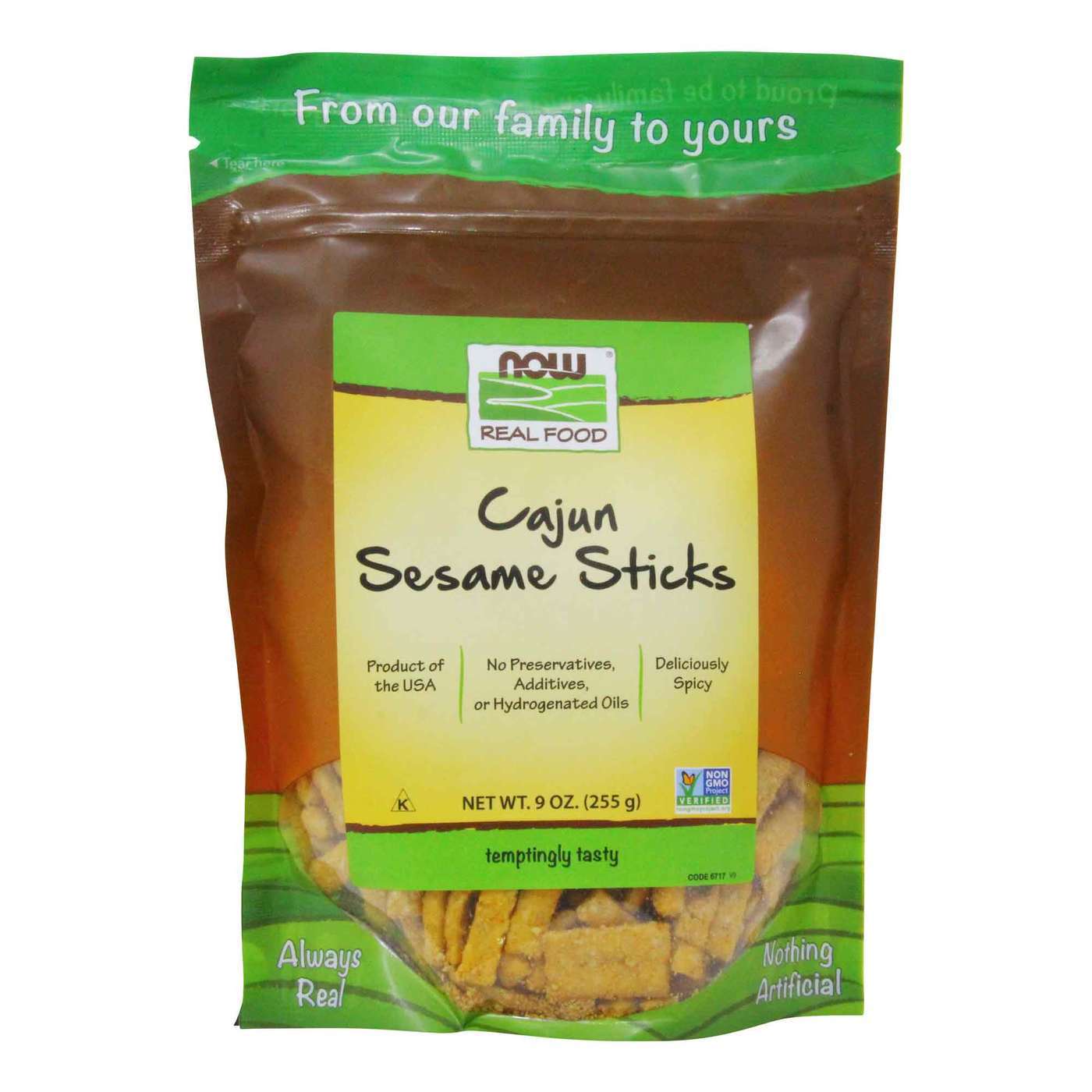 Now Foods Sesame Sticks Cajun -  (255 G)