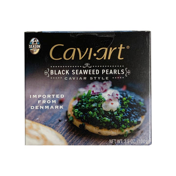 Season Caviart Black Seaweed Pearls /12