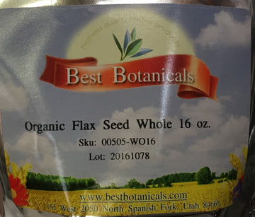 Best Botanicals Flax Seed Whole (Organic)