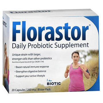 Florastor Maximum Strength Probiotic Dietary Supplement Caps