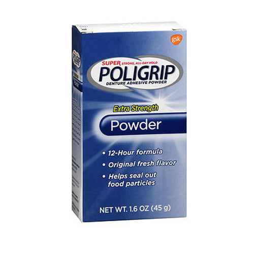 Super Poligrip Denture Adhesive Powder Count of 1 By Super P