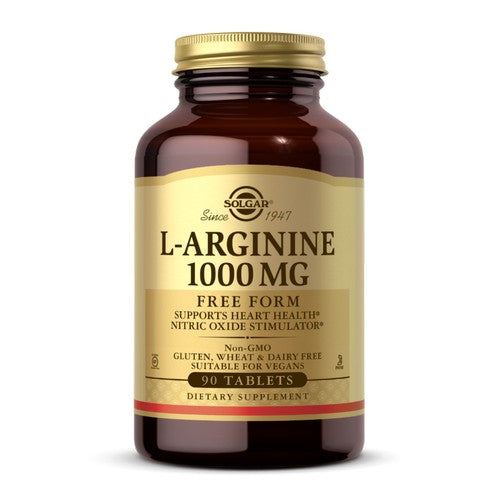 L-Arginine 90 Tabs By Solgar