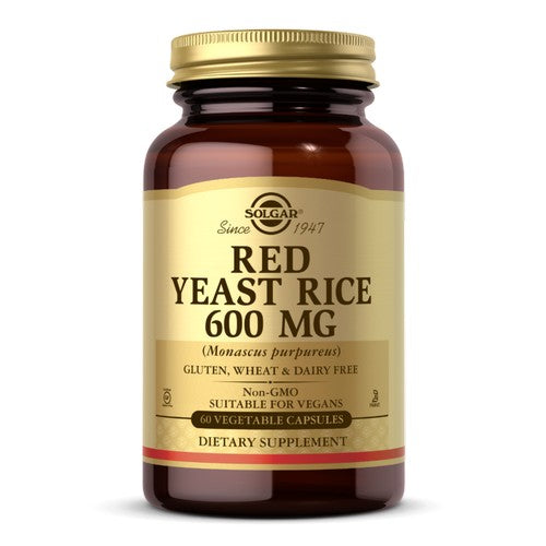 Red Yeast Rice 60 Veg Caps By Solgar