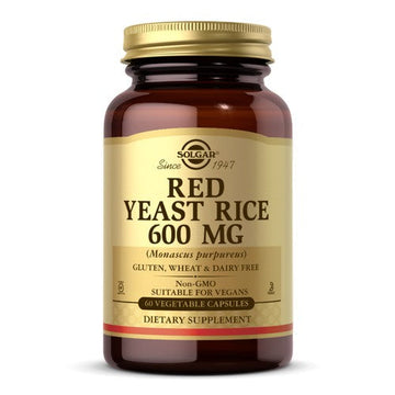 Red Yeast Rice 60 Veg Caps By Solgar