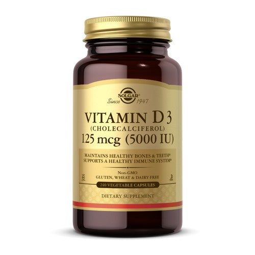 Vitamin D3 (Cholecalciferol) 240 V Caps By Solgar