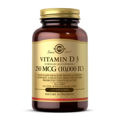 Vitamin D3-Cholecalciferol 120 S Gels By Solgar