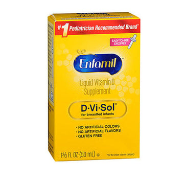 Enfamil D-Vi-Sol Vitamin D Supplement Drops 50 ml By Enfamil