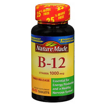 Nature Made Vitamin B-12 75 tabs By Nature Made