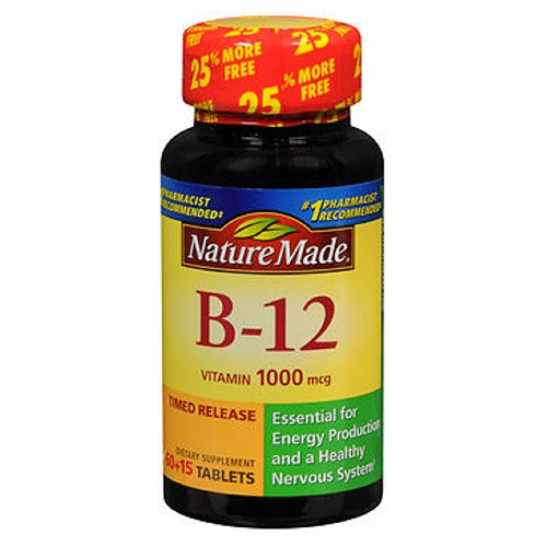 Nature Made Vitamin B-12 75 tabs By Nature Made