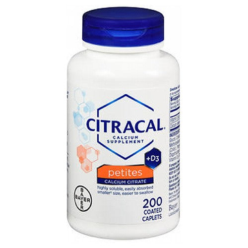 Citracal Petites Calcium Citrate Plus D3 Tablets Count of 1 