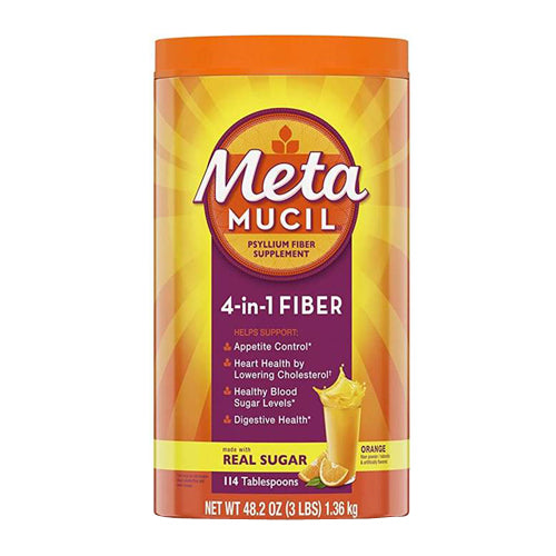 Metamucil Smooth Texture Sugar Free Orange 114 each By Metam