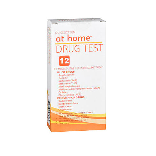 At Home 12 Panel Drug Test 1 each By At Home