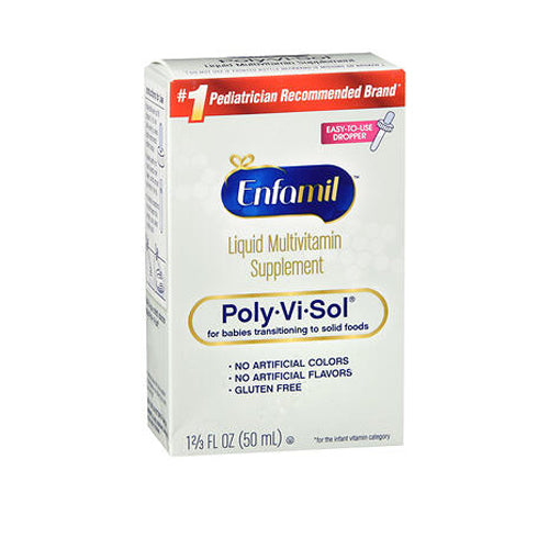 Enfamil Poly-Vi-Sol Multivitamin Supplement Drops Count of 1