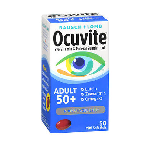 Bausch & Lomb Ocuvite Adult 50+ Soft Gels Count of 1 By Baus