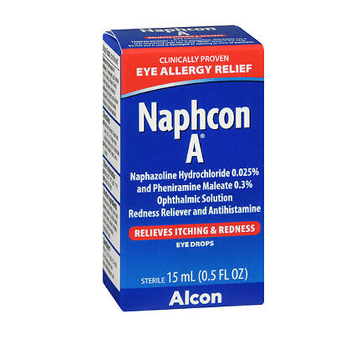 Naphcon A Eye Allergy Relief Drops 15 ml By Alcon