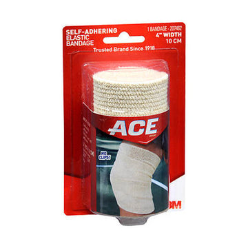 Ace Self-Adhering Elastic Bandage 4 inches 1 each By Ace