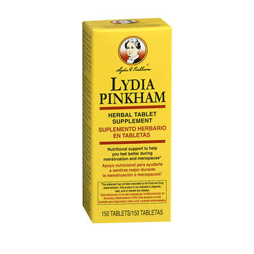 Lydia E Pinkham Herbal Supplement 150 tabs By Lydia Pinkham