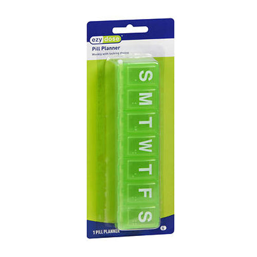 Ezy Dose 7-Day Locking Pill Reminder Large 1 each By Ezy Dos