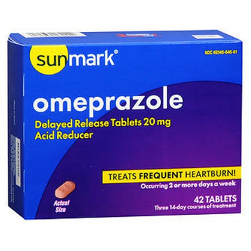 Sunmark Omeprazole Count of 1 By Sunmark