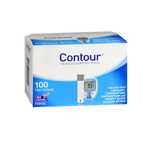 Bayer Contour Blood Glucose Test Strips Count of 1 By Bayer
