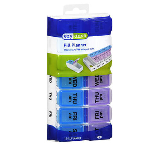Ezy-Dose 7 Day Am/Pm Travel Pill Container Large 1 each By E