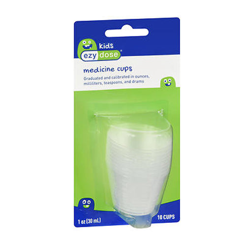 Ezy-Dose Plastic Graduated Medicine Cups 10 each By Ezy Dose