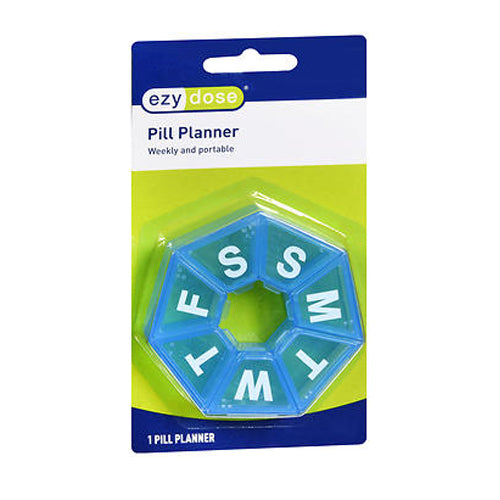 Ezy-Dose 7-Day 7-Sided Pill Reminder Medium 1 each By Ezy Do