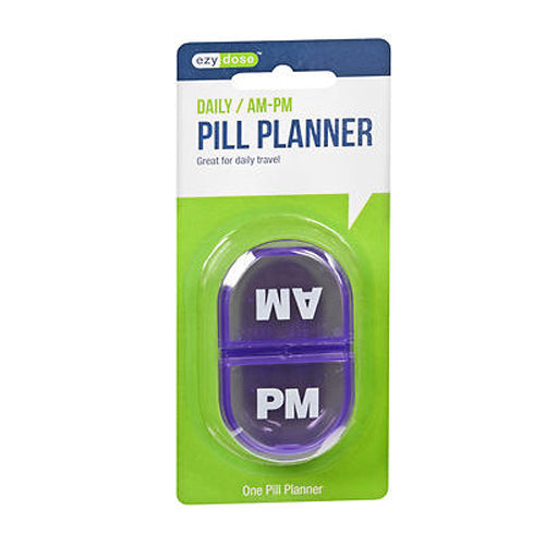 Ezy-Dose Daily Am/Pm Pill Reminder Pocket Sized 1 each By Ez