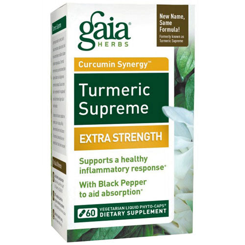 Turmeric Supreme 120 Caps By Gaia Herbs