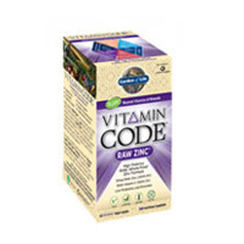 Vitamin code Raw Zinc 60 vcaps By Garden of Life