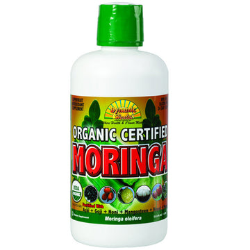 Organic Moringa Juice Blend 33.8 oz By Dynamic Health Labora