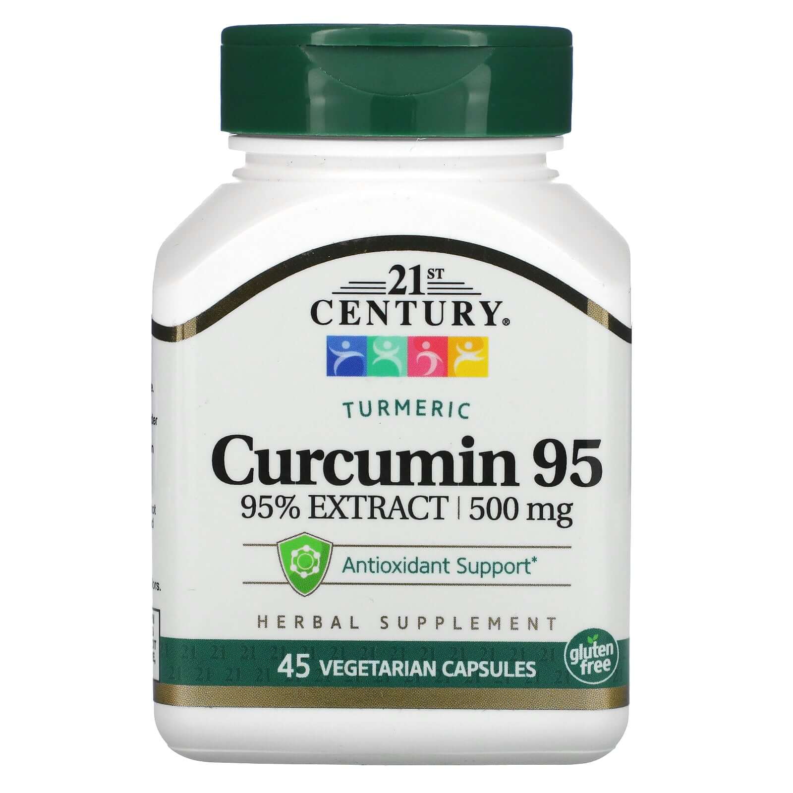 21st Century, Curcumin 95, 500 mg Vegetarian Capsules
