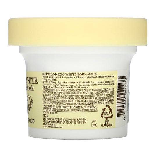 Skinfood, Egg White Pore Beauty Mask (125 g)