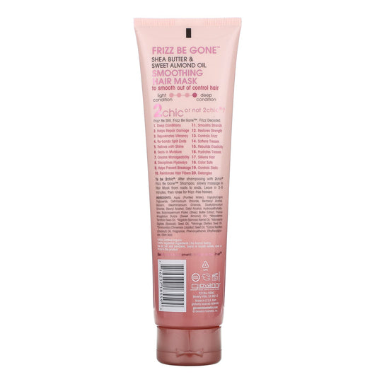 Giovanni, 2chic, Frizz Be Gone Smoothing Hair Mask, Shea Butter + Sweet Almond Oil
