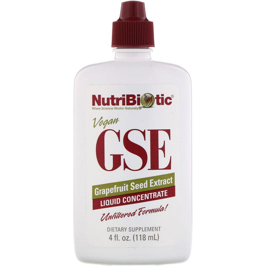 NutriBiotic, Vegan GSE Grapefruit Seed Extract, Liquid Concentrate