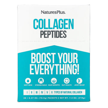 Nature's Plus, Collagen Peptides, 0.37 oz. (10.5 g) Each