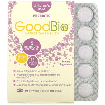 BioSchwartz, GoodBio, Children's Daily Probiotic, Grape
