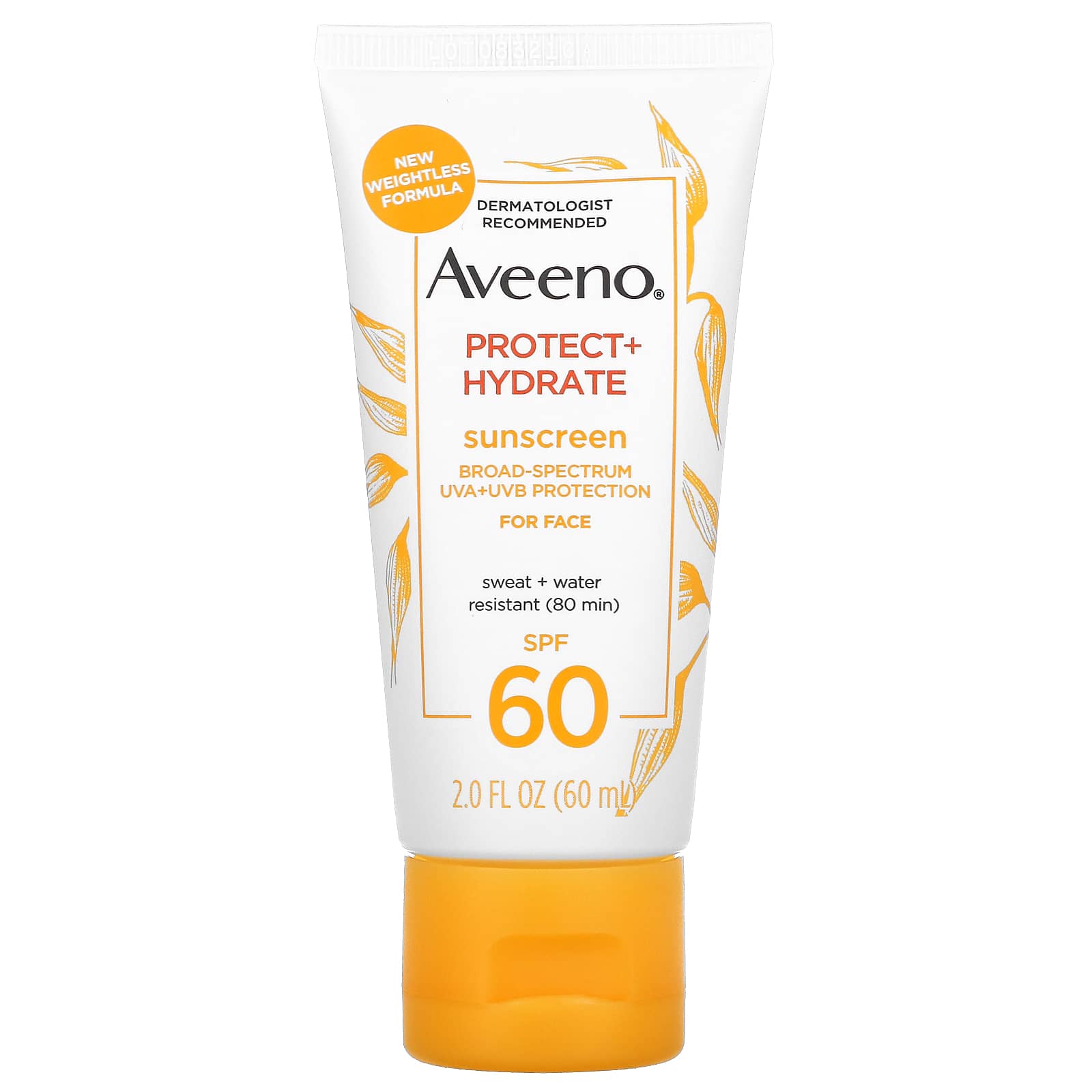 Aveeno, Protect + Hydrate, Sunscreen, For Face
