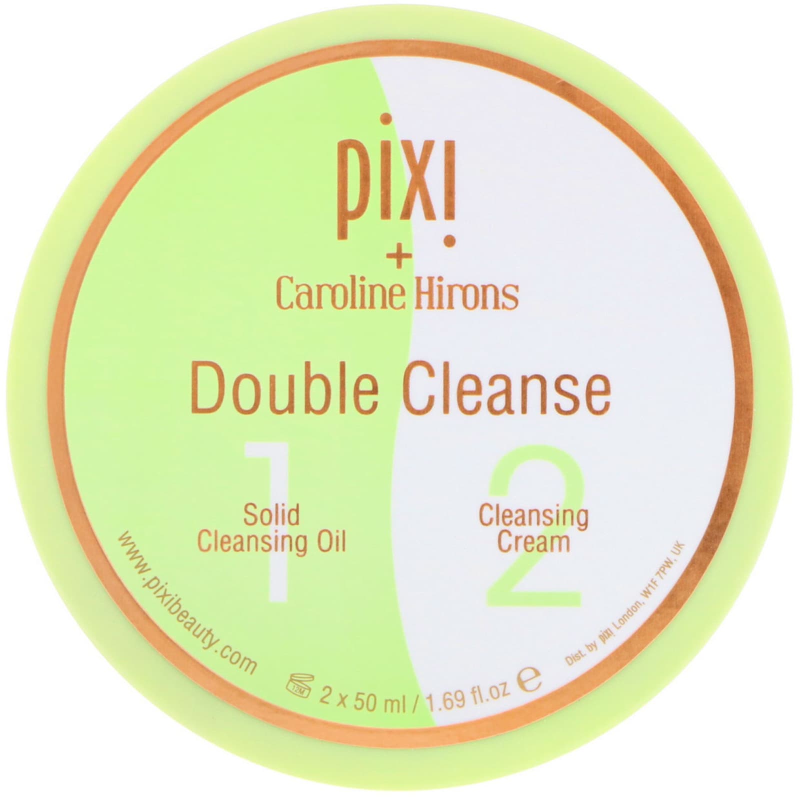 Pixi Beauty, Double Cleanse, 2-in-1 (50 ml) Each