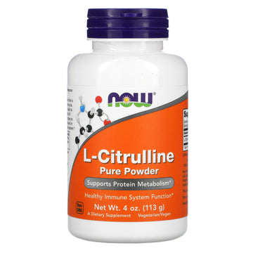 NOW Foods, L-Citrulline, Pure Powder