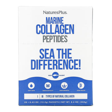 Nature's Plus, Marine Collagen Peptides,  0.43 oz (12.2 g) Each