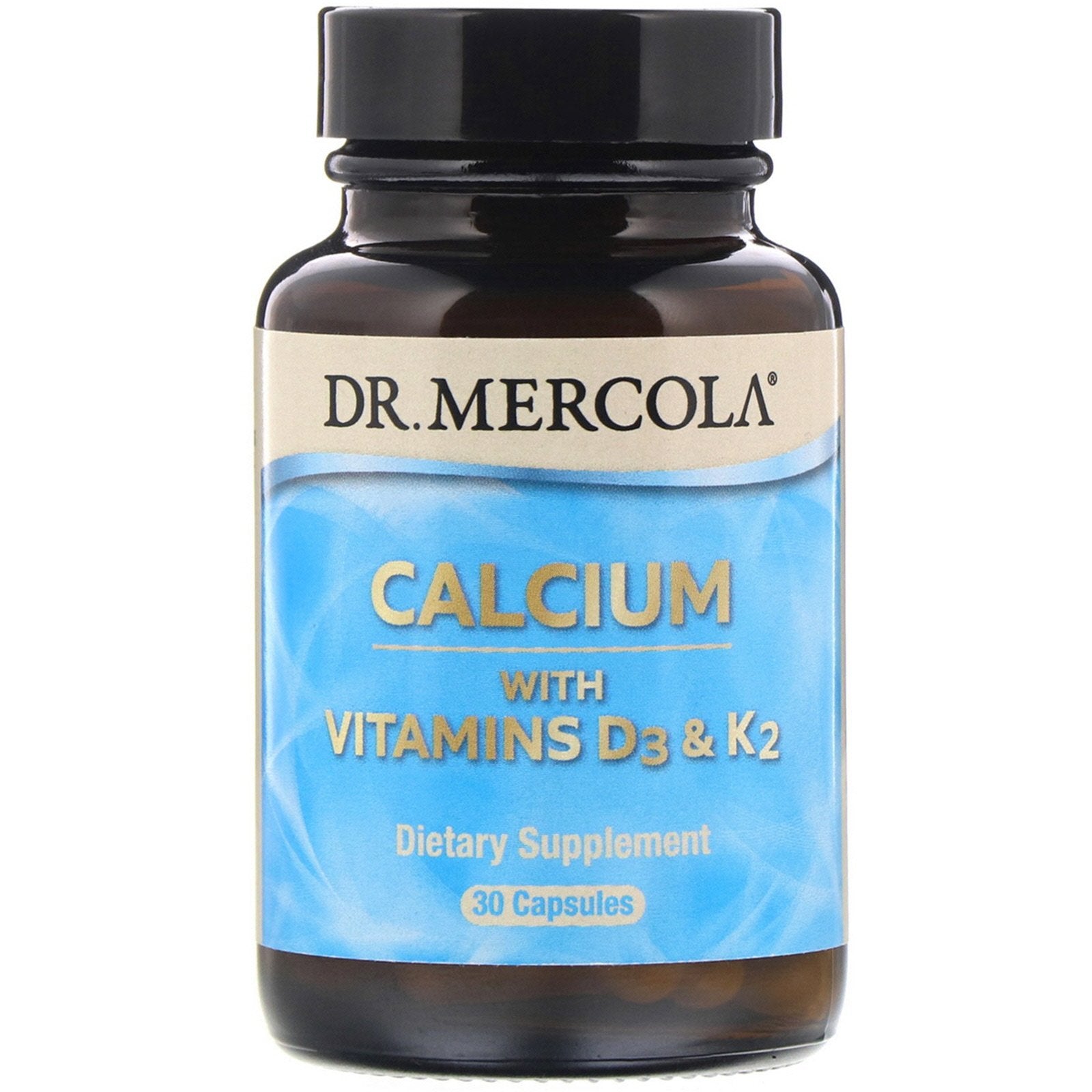Dr. Mercola, Calcium with Vitamins D3 & K2
