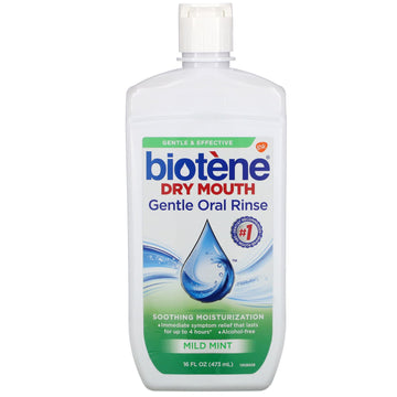 Biotene Dental Products, Dry Mouth Gentle Oral Rinse, Mild Mint (473 ml)